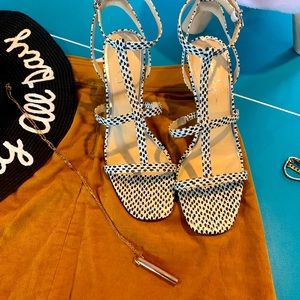Jessica Simpson strapped heels/Sandals size 10